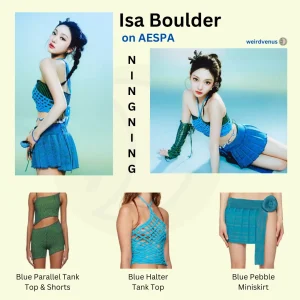 isa boulder dipakai ningning aespa